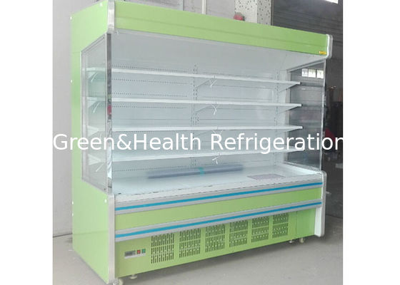 Remote 2700W Commercial Display Freezer Front Open Untuk Store Merchandiser