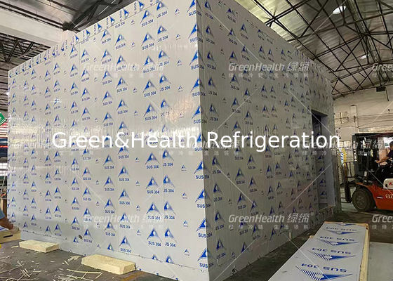 Unit Konversi Frekuensi Mobile Cold Room R410 150mm Instalasi Mudah