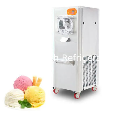 32L/H Hard Ice Cream Making Machine Dengan Kompresor Peralatan Es Krim