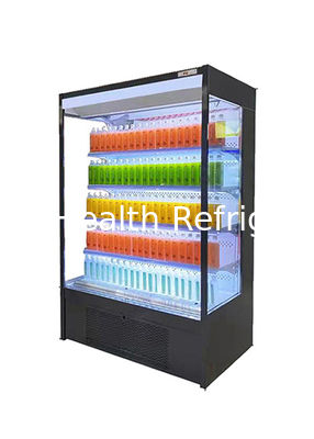 Komersial Mini Multideck Open Chiller Dibangun Dalam Sistem Gaya Eropa