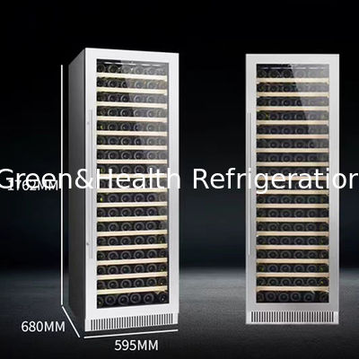 Sertifikat ETL Chiller Bar Wine Cellar yang disesuaikan dengan sistem pendingin kipas