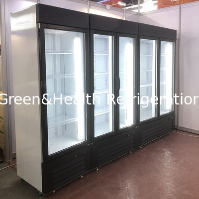 220v / 50-60hz Tegangan Nominal Minuman Display Cooler dengan kisaran suhu dari 2C sampai 8C