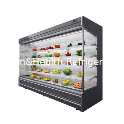3m Open Multi Deck Supermarket Pendinginan Display Chiller Untuk Susu