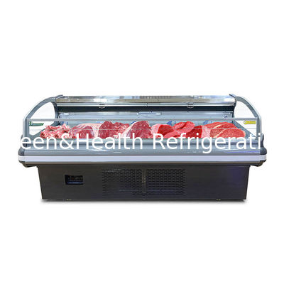 Menyimpan Free Frost Meat Deli Display Counter Kulkas Dengan CE ROHS