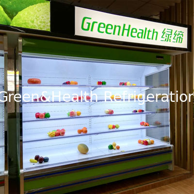Multideck Open Chiller Pendinginan Multideck Cabinet Pendinginan Rak