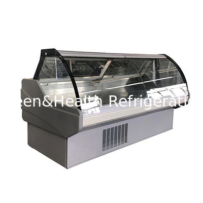 Danfoss Compressor Deli Display Kulkas / Lemari Display Daging Kulkas