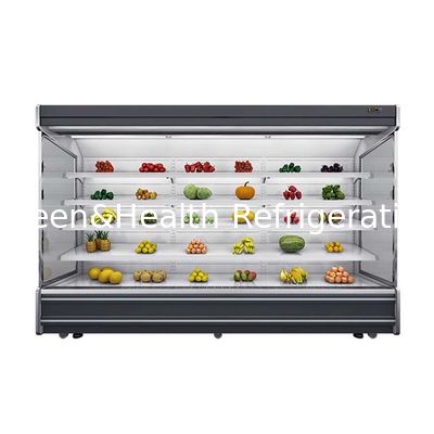 Hijau dan Kesehatan Auto - Defrost Tipe Remote Multideck Chiller Display Dingin
