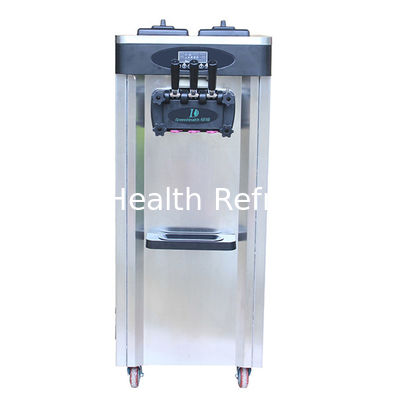 Mesin pembuat es krim stainless steel vertikal multi nozzle komersial baru