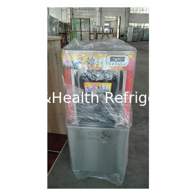 Mesin es krim komersial vertikal multi nozzle 100kg Kapasitas