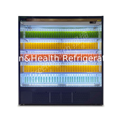 Lembar Tampilan Lima Lapisan Sudut Kanan Unit Bawah Buka Penyimpanan Tampilan Freezer