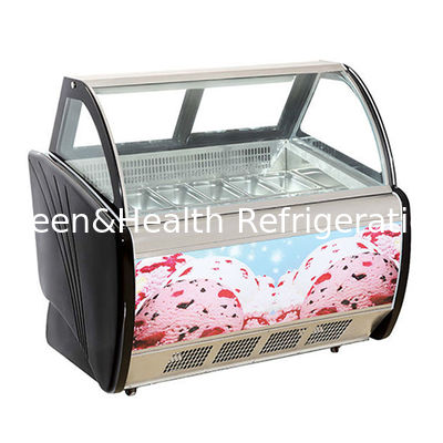 Fashionable New Multi Plate Ice Cream Storage Refrigeration Display Freezer