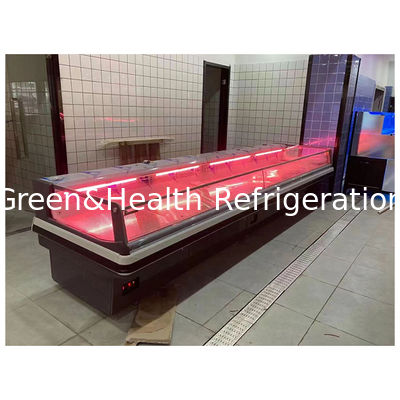 Gaya Eropa High-End Fresh Meat Storage Display Pendinginan Kulkas