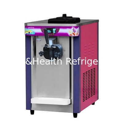 Mesin Pembuat Es Krim Stainless Steel 3 Rasa dengan Kapasitas 22L untuk Penggunaan Komersial