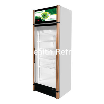 Freezer Pintu Kaca Tunggal Atau Ganda CKD Dengan Rak Lima Lapisan R404a