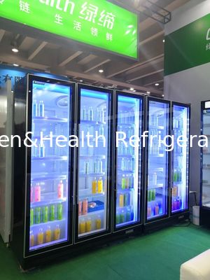 60Hz Modern Display Kulkas Komersial / Anggur Dan Kulkas Bir