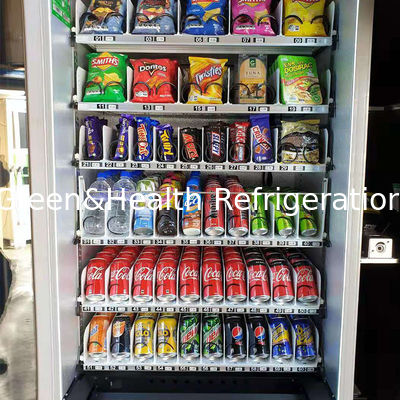 Kulkas Display Minuman Komersial dengan Lampu LED Kustom, Pintu Dapat Ditutup Sendiri, dan Kompresor Danfoss/Embraco
