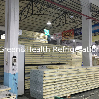 Panel Sandwich Atap Polyurethane Pu 20mm untuk Ruang Dingin